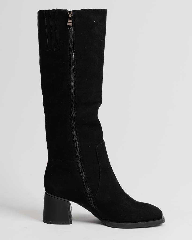 Winter Boots On Heels Berkonty 31470200 36 Black Suede
