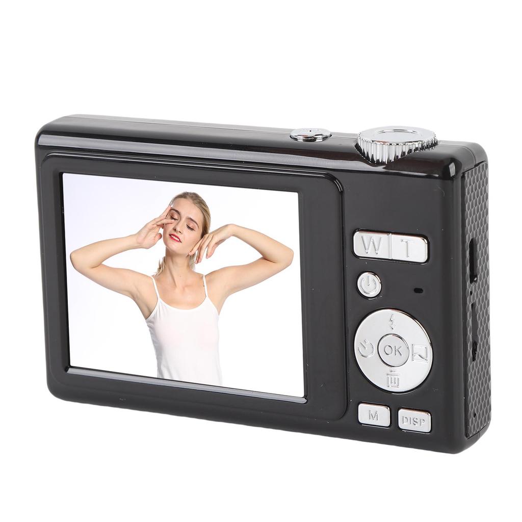 4K Digital Camera 48MP HD Dual Screen 16x Digital Zoom Auto  Selfie Camera for Photography Students Teens