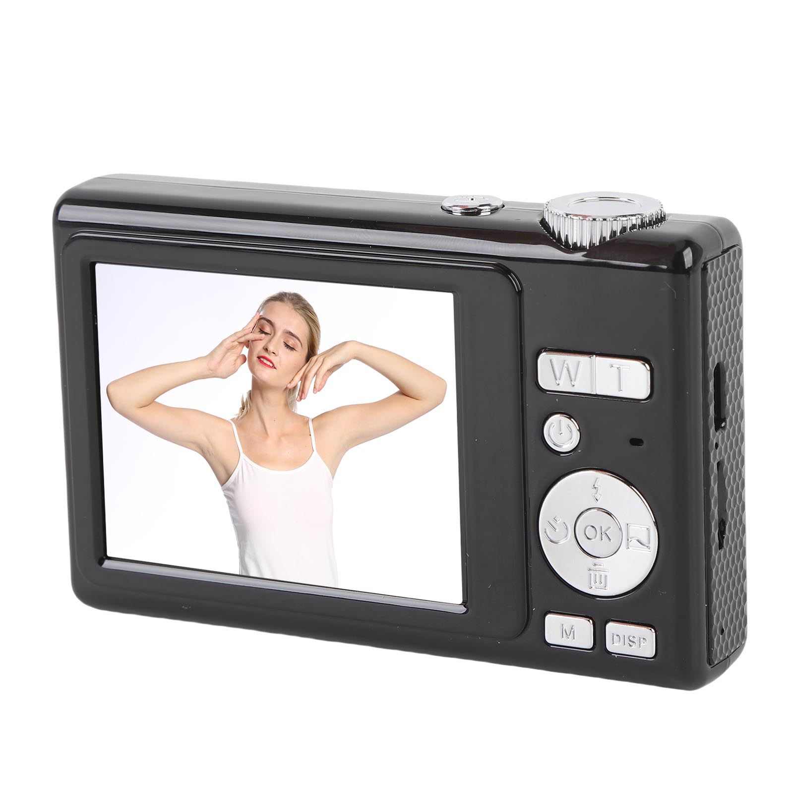 

4K Digital Camera 48MP HD Dual Screen 16x Digital Zoom Auto Selfie Camera for Photography Students Teens