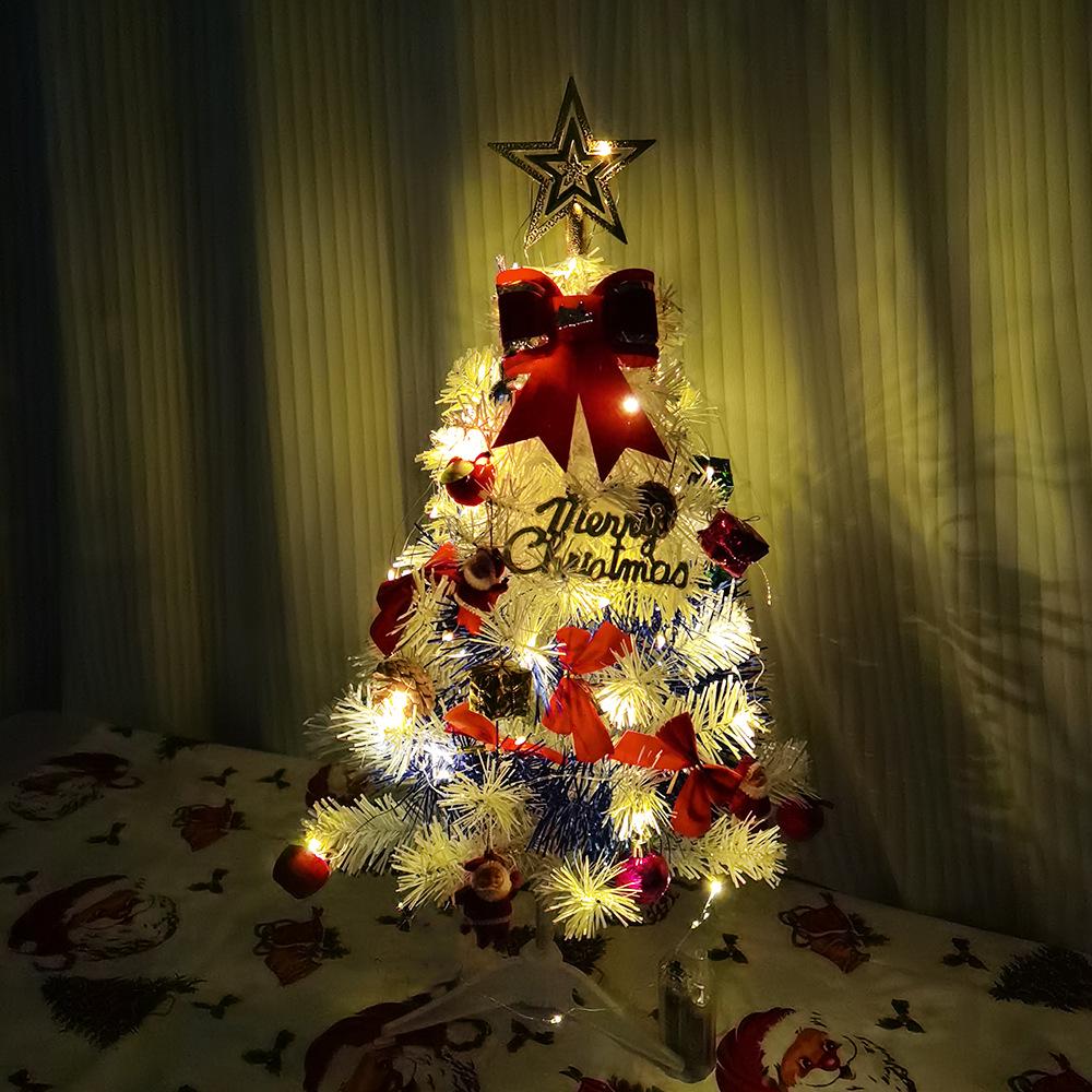 60cm Mini Desktop Christmas Tree with Ornament Set