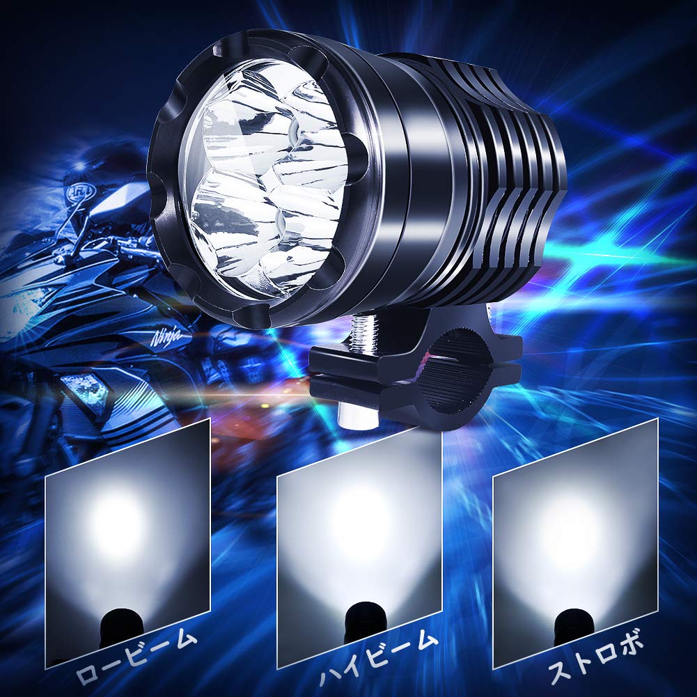 X-STYLE 40W LED Fog Lamp Work Light 12V 24V Hi/Lo/Strobe