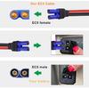 KUNCAN EC5 Jump Starter Cable Battery Clamps - 12V Replacement Alligator Clips To EC5 Female Connector Car Jumper Cable For Emergency Portable Car