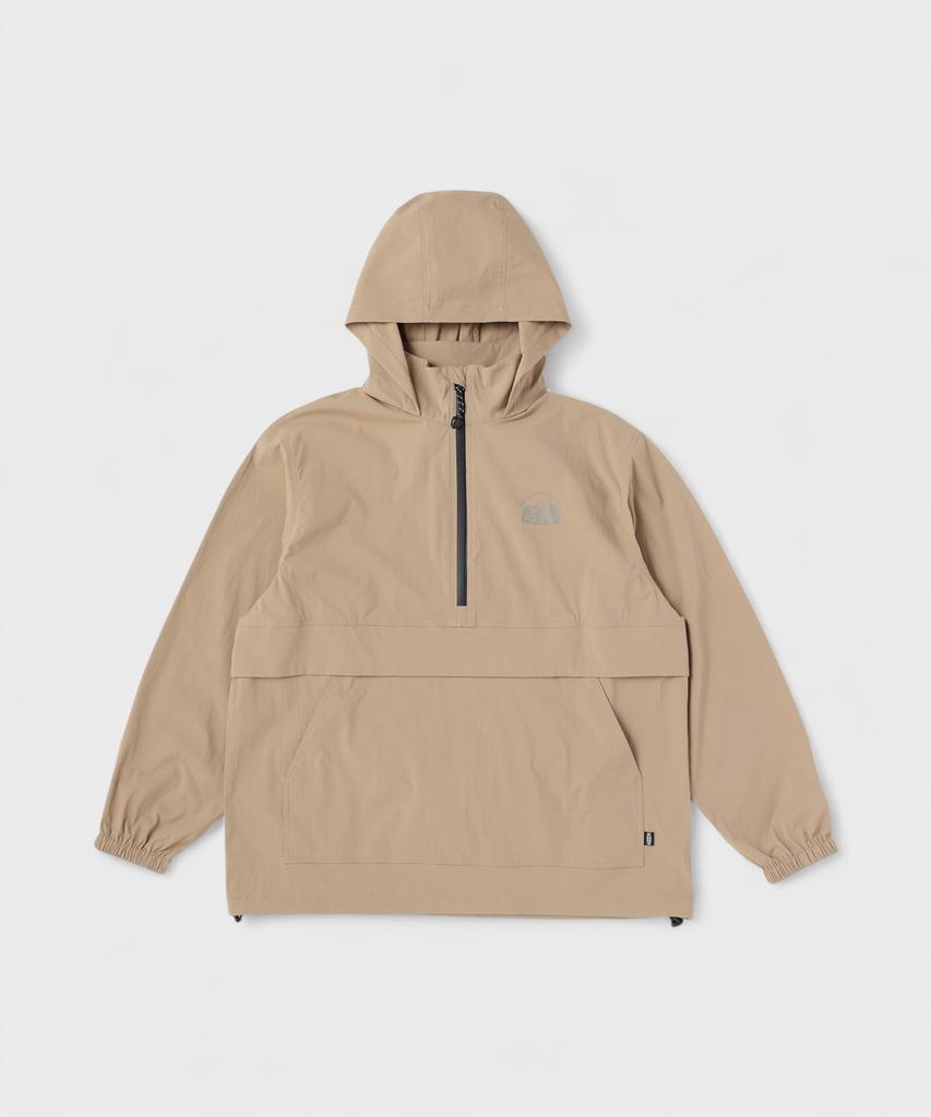 Keen Nylon Anorak Hoodie Brown