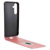For Samsung Galaxy S25 Case with Card Slot Magnetic Vertical Flip Leather Phone Cover