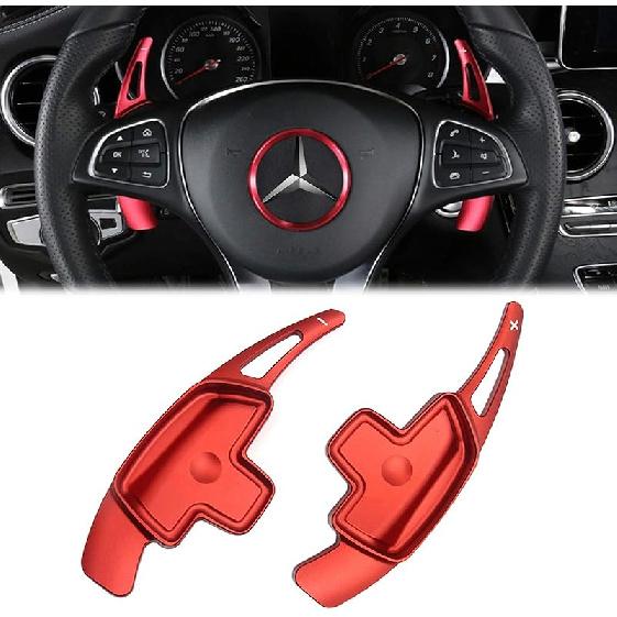 TTCR-II Steering Wheel Paddle Shifter Extension For Mercedes A/G Class -, C/CLS 2015-, E/SL/SLC 2017-, GLA/GLC/GLE/S 2016-, GLS 2017-, Aluminum Shift