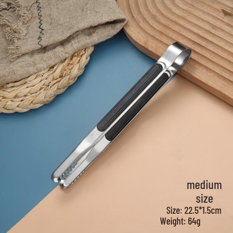 Penguin Tuan Tuan 9-inch Stainless Steel BBQ & Food Tongs