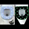 24TE Toilet Seat Covers Soft Comfortable Toilet Seat Pad Washable- Mat for Bathroom Removable Cover Cushion Glow- in Dark