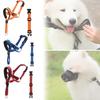 Mouth Muzzles Dog Anti Bark Collar Breathable Training Set Strips Reflective