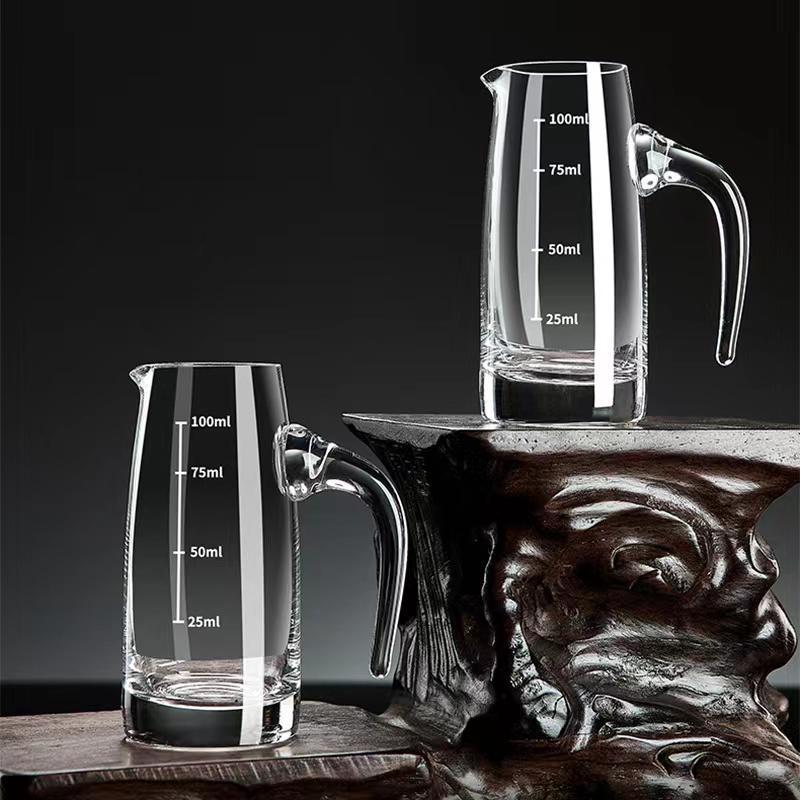 1pcs/6pcs Wine Glass Set Baijiu Cup Set Wine Dispenser Household Small Red Wine Cup Chinese Wine Cup Spirits Glasses Shot Glass