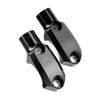 M10x1.25 Handlebar Brake Clutch Master Cylinder Mirror Clamp Mount Bracket for Aprilia SR GT200 GT125 2021 To 2023 Black