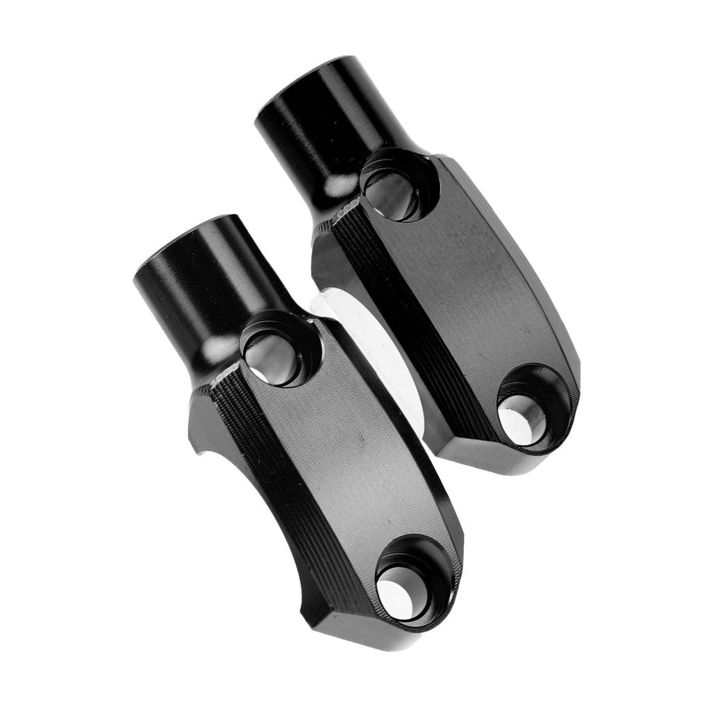 M10x1.25 Handlebar Brake Clutch Master Cylinder Mirror Clamp Mount Bracket for Aprilia SR GT200 GT125 2021 To 2023 Black