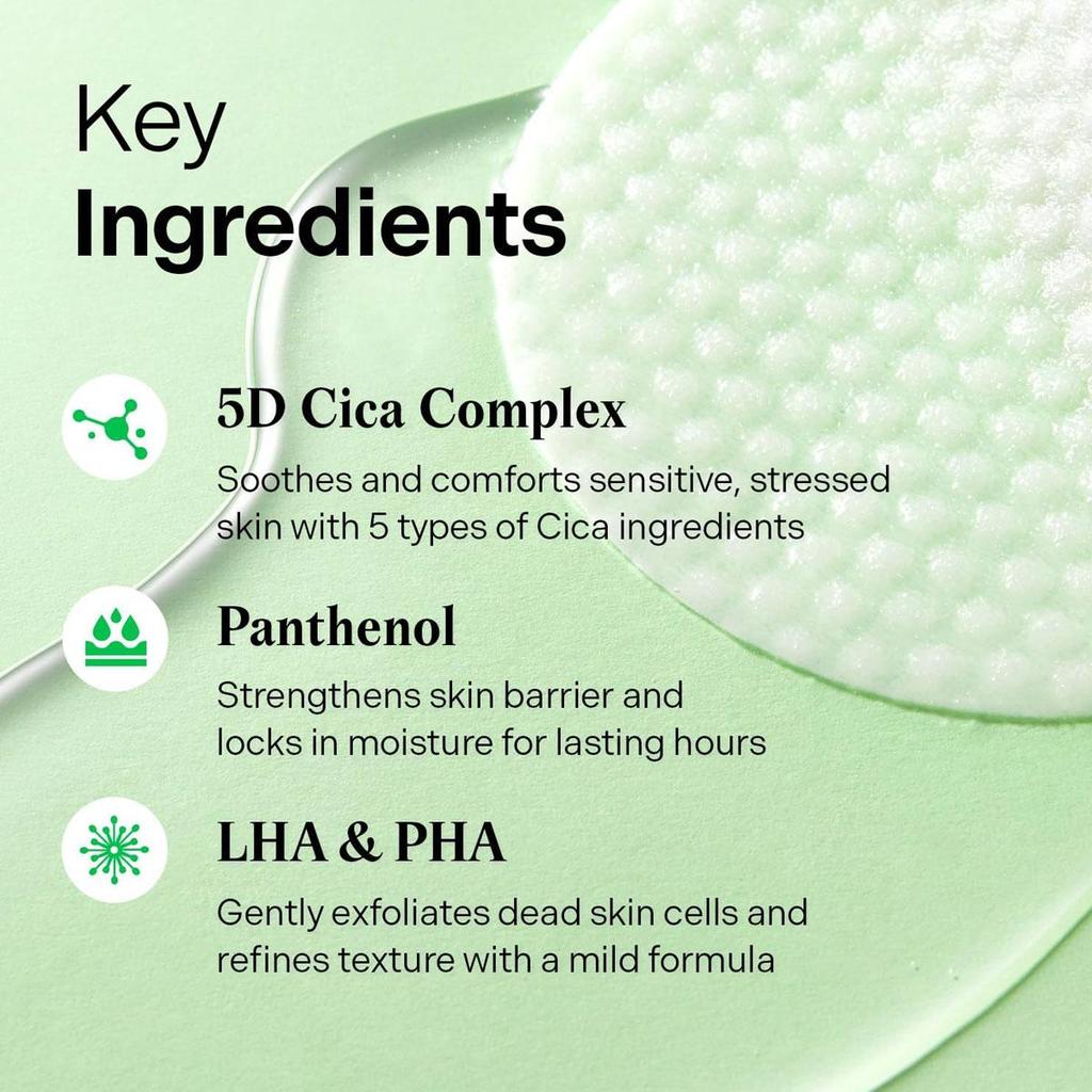 TORRIDEN Balanceful Cica Toner Pads 60 Stück