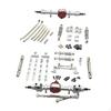 Complete Set of Metal Fasteners for RC Vehicle Chassis 1/12 Model Car with Improved Performance
