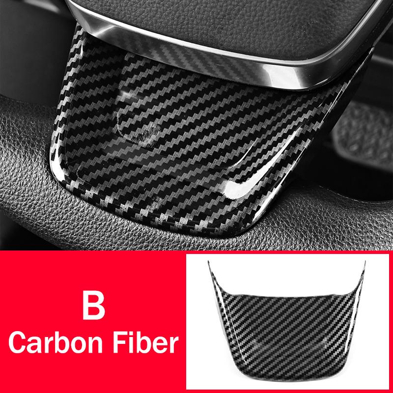 For Toyota Highlander XU70 Kluger 2024 Hybrid ABS Car Steering Wheel Panel Switch Button Cover Trim Stickers