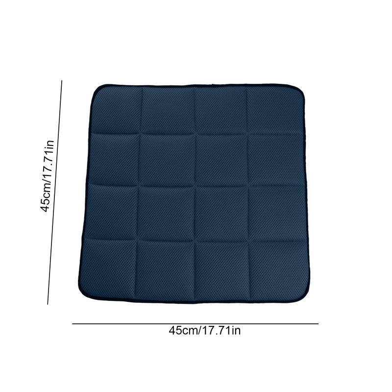 Bamboo Charcoal Driving Seat Cushion Breathable Mesh Car Cushion Pad Cozy Auto Seat Booster Vehicle Accessories