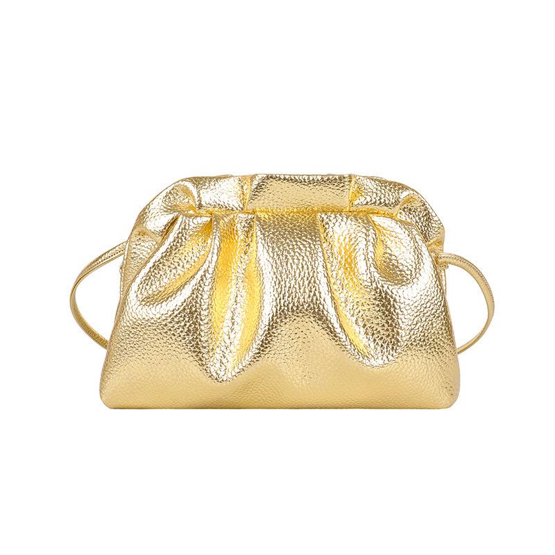 Women's Pleated Cloud Crossbody Bag - 2025 Collection