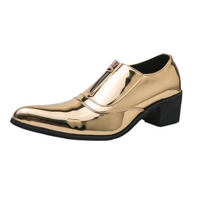 Mode Britischen Stil Formale Leder Männer Neue Dicke untere Hochzeit Schuhe Männer Yuppie männer Kleid Schuhe Männlichen Spitz Business Schuhe