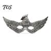Professionelles Cosplay Requisit Adler Maske, Realistische Vogel Halbgesichts Maske Verstellbar Maskerade für Halloween, Karneval Party Kostüm Retro Halloween