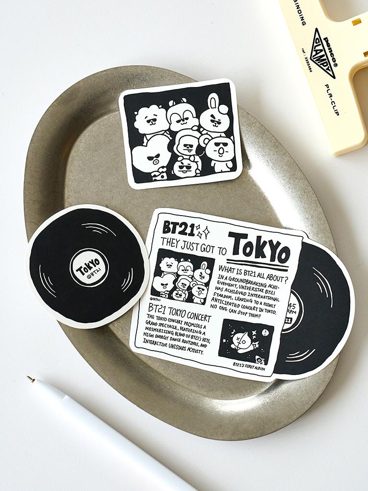 Наклейка BT21 CITY EDITION - Токио