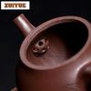 150ml Retro Yixing Purple Clay Teapots Handmade High Pan Pot Raw Ore Stone Red Mud Kettle With Infuser Zisha Tea Set Collection