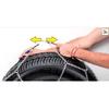 HUSKY Advance HUSA120 — 9 Mm Snow Chains (game of 2) for 15–19" Tires, Automatic Fitting, ABS Compatible