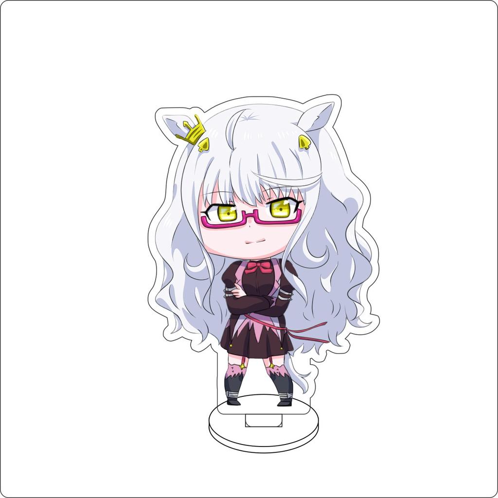 10CM Anime Pretty Derby Figure Stand Model Daiwa Scarlet/Satono Diamond Cute Desk Decor Standing Sign Gifts