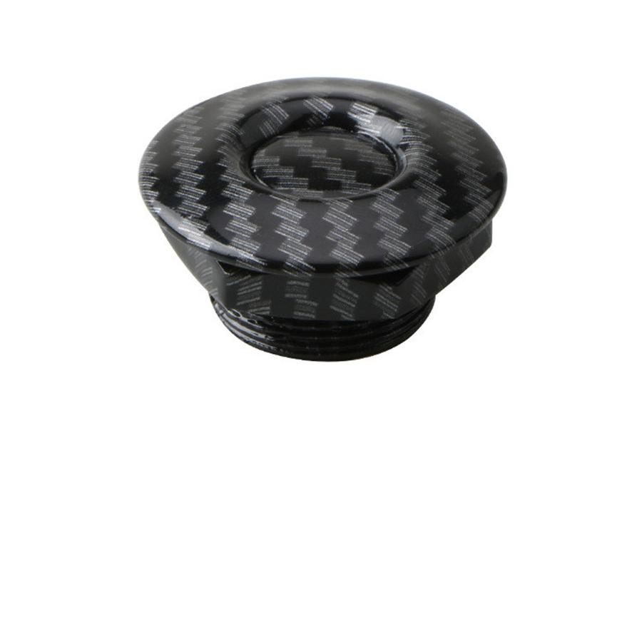 

3D Carbon Fiber Color Push Button Hood Quick Release Pins Bonnet Lock Clip Latch