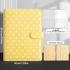 PU Leather Card Collector Album 6 Ring Refillable Notebook Binder New Photo Binder Book  Idol Cards