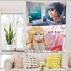 Anime My Love Story With Yamadakun At Lv999 Anime Anime Tapestry Hanging Tarot Hippie Wall Rugs Dorm Home Decor