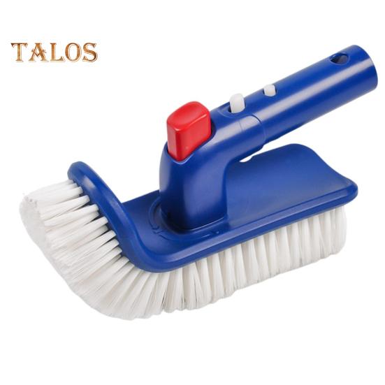 

Угловая щетка для бассейна, конструкция с жесткой щетиной, вращающаяся на 180 градусов ручка, скраб, щетка, инструмент для чистки бассейна 1pc