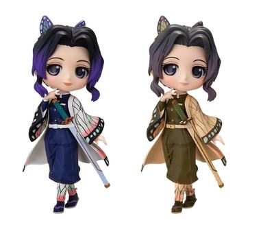 BANPRESTO Demon Slayer Kimetsu No Yaiba Q Posket - Shinobu Kocho Figure Set of 2
