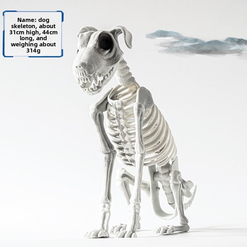 Halloween Dark Animal Skeletons For Haunted House Decor