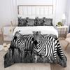 3D Pet Cat Comforter Bedding Set For Kids Cute Kitten And Tiger Duvet Cover For Boys And Girls Mysterious Black Cat Bedspread