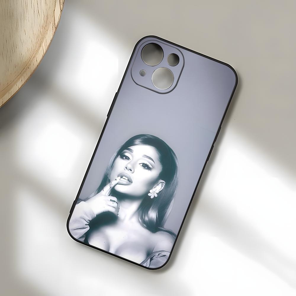 Singer Ariana Grande Phone Case For IPhone 17 Pro Max 15 Pro 16 14 Plus 12 13 Mini 11 Pro Shockproof Soft Cover