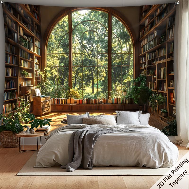 BEPAN Natural Mountain Lake Scenery Seaside Sunset Walldecoration Livingroom Wall Tapestry Sofabedside Entrance Background Room Poster