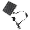 50W Solarbetriebene Wasserpumpe Solarpanel-Kit 24-Stunden-Betrieb Solarpanel-Wasserbrunnen-Pumpen-Kit