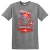 T-shirt Heavy Metal Painkiller Grafica Rock Retrò Opera d'Arte Motociclistica