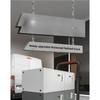 Stable Folding handcart, small cargo cart, warehouse trailer, portable four-wheel silent shopping cart, handling flatbed truck
