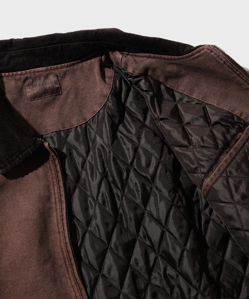 Fp142 Pigment Chore Jacket Brown Sjot1479
