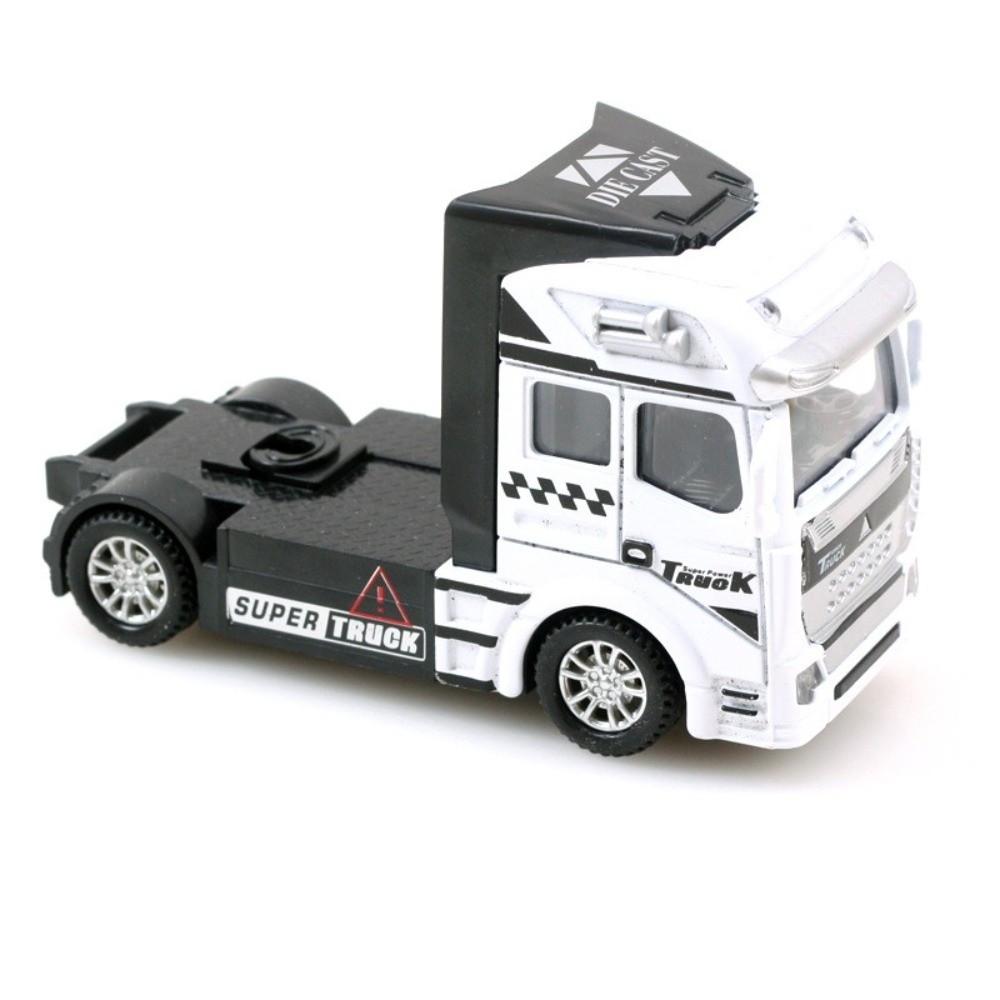 Wind-Up Car Model Toy Transport Pull Back Truck Miniature Transporters Model  Children