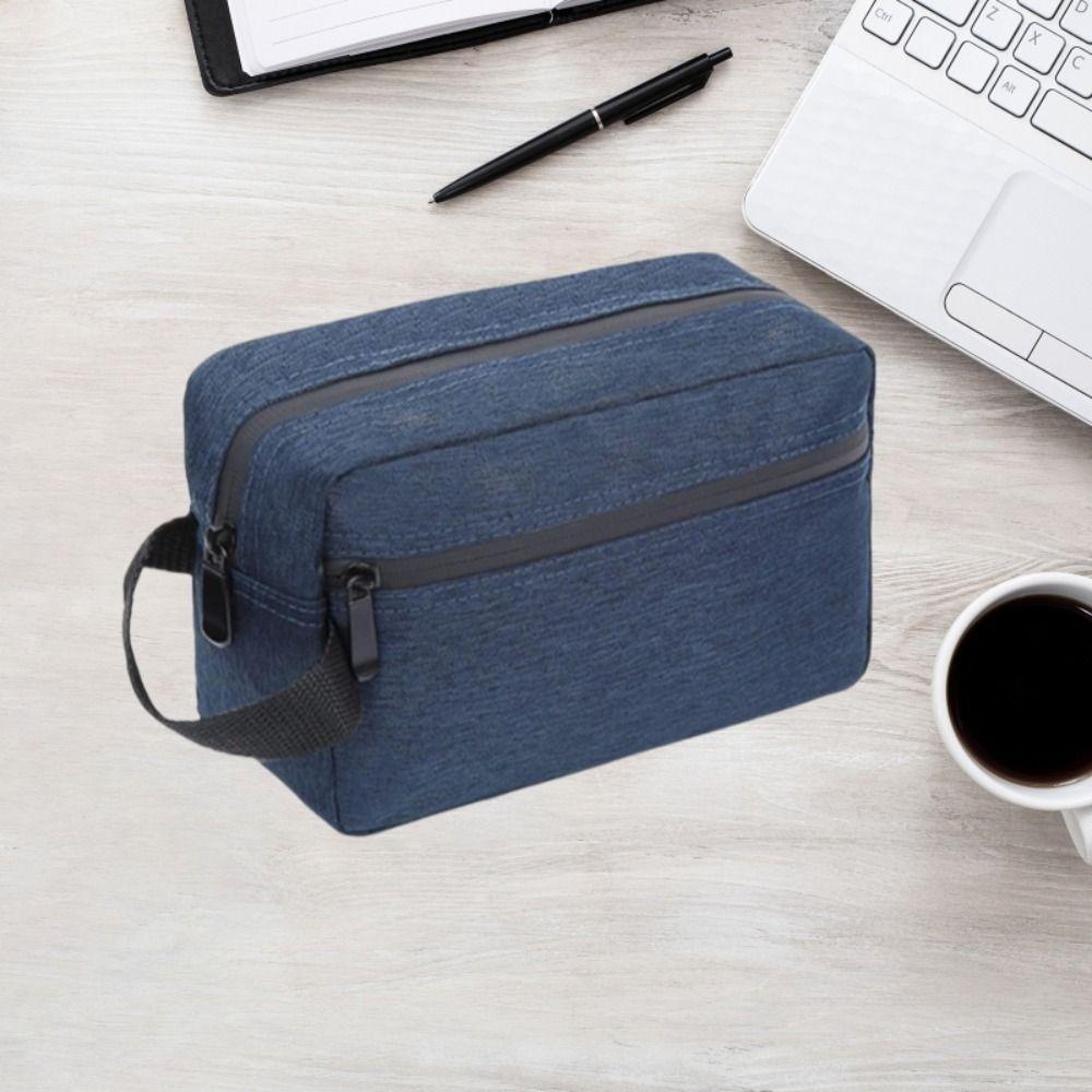 Waterproof Travel Storage Bag Oxford Women Makeup Bag Travel Organizer Men Wash Bag  Skincare