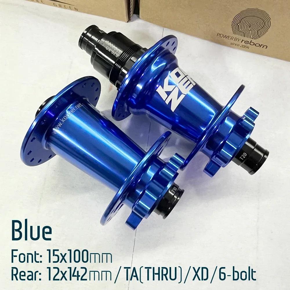 Koozer Xm490 Pro Rear Mtb K7 Cube 28/32/36 Holes Bicycle Hubs 5X135 12X142 Qr Thru Axle Noisy Hub For 11 12 Speed Xd