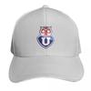 My City My Colours Universidad De Chile from Chile Baseball Cap Luxury Cap Fishing Hat Dad Hat Elegant Womens Hats Unisexs