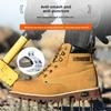 Men's Safety Shoes Steel Toe Men's Boots Anti-smash Anti-puncture Work Boot Working Footwears Slip-Resistant Boots Waterproof