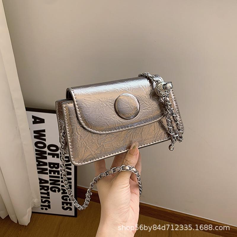

This year s popular small bags women s bags 2025 new trendy fashion versatile shoulder bags summer chain messenger bags шампанського