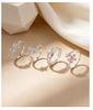 S925 Sterling Silver Mori Floral Leaf Open Adjustable Ring for Women - Sweet Niche Design