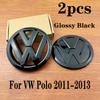 120mm 110mm Car Logo Emblem Hood Front And Rear Tail Mark Rear Badge 6R0 853 600A Accessory For Volkswagen Polo 2011 2012 2013