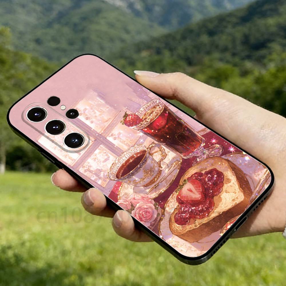 

Delicious Food Series Phone Case For Samsung GalaxyA53,51,72,73,31,30,42 Soft Silicone Phone Protective Case 14 Samsung A41