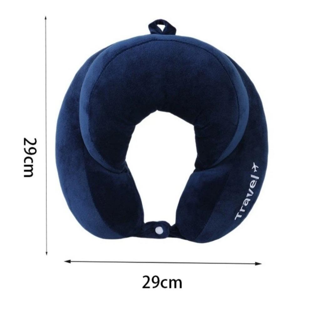 Memory Cotton U-shaped Pillow Travel Driving Pillow Neck Protection Pillow  Supports The Neck