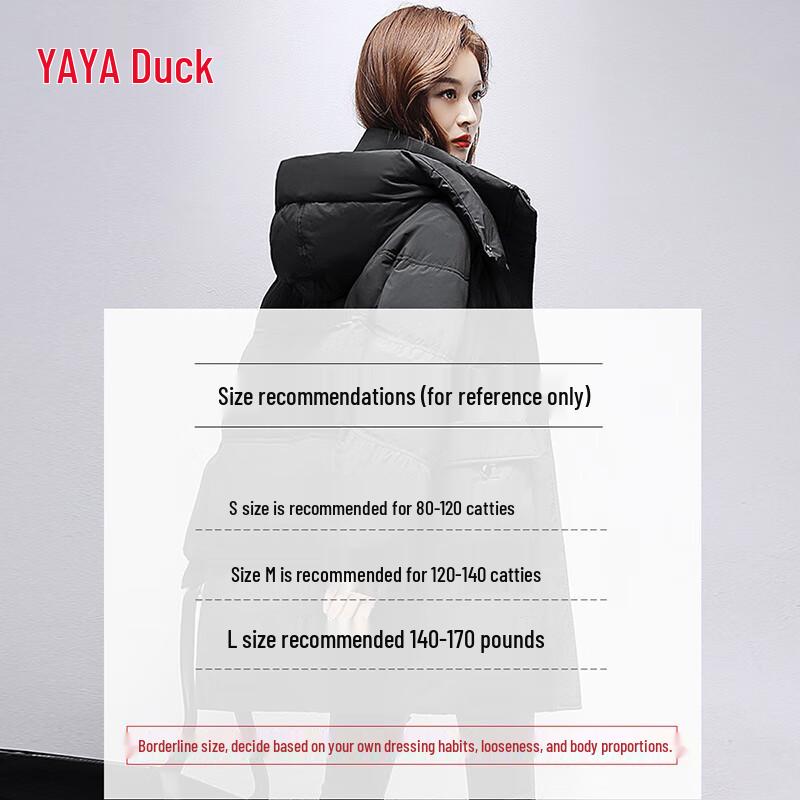 Yaya Dámský péřový kabát střední délky s kapucí